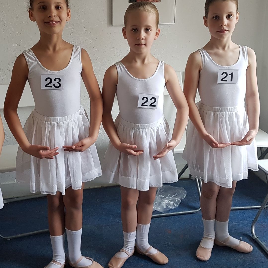 Meisjes van de balletschool